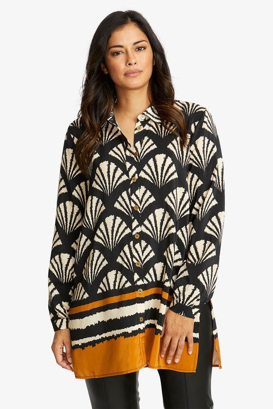 Pingpong Marais Print Top
