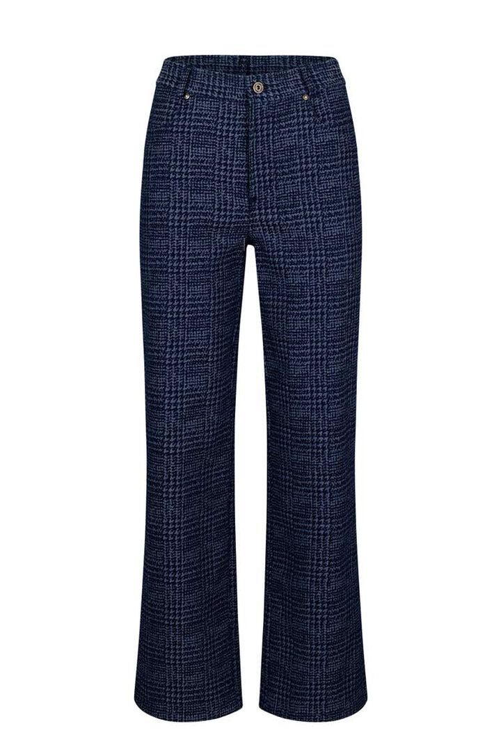 Loobie's Story Hrper Denim Houndstooth Pants