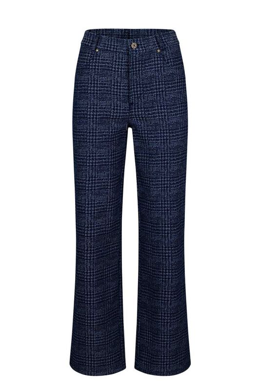 Loobie's Story Hrper Denim Houndstooth Pants