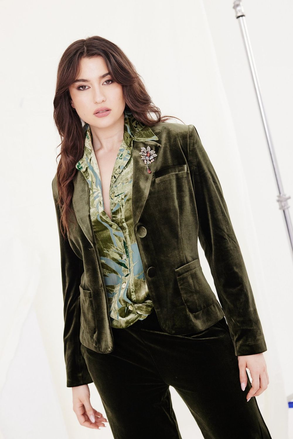 Kamare Charvi Jacket Olive 2242