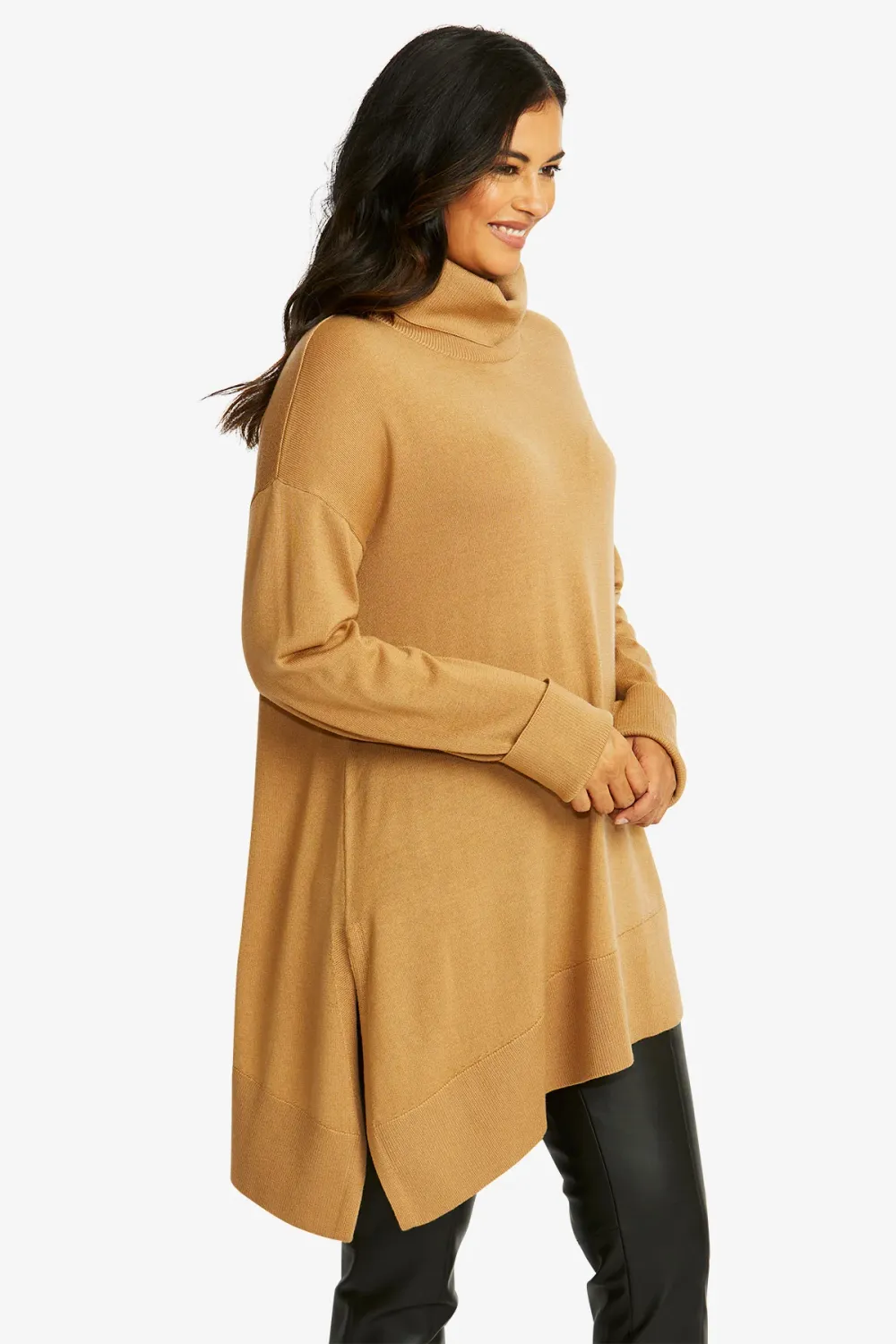 Pingpong Merino Asymmetric Pullover P585041
