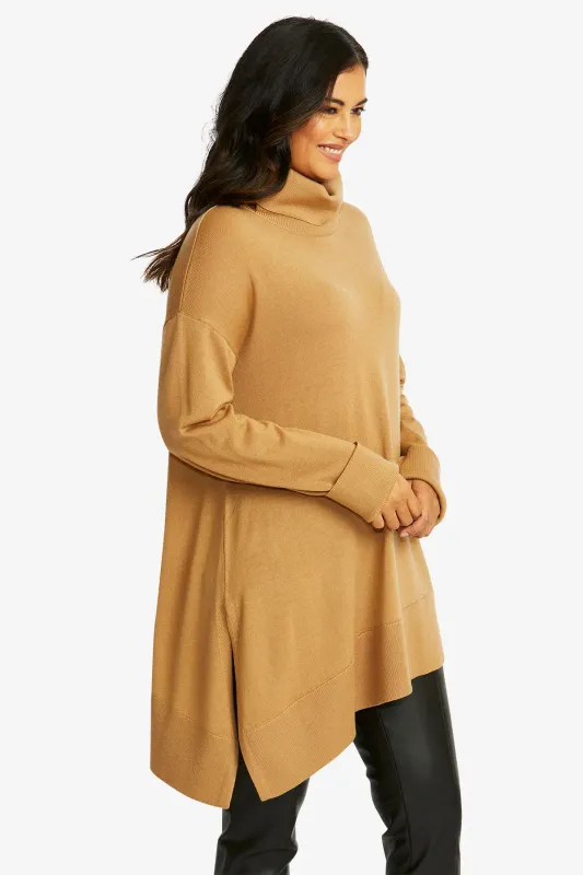 Pingpong Merino Asymmetric Pullover P585041