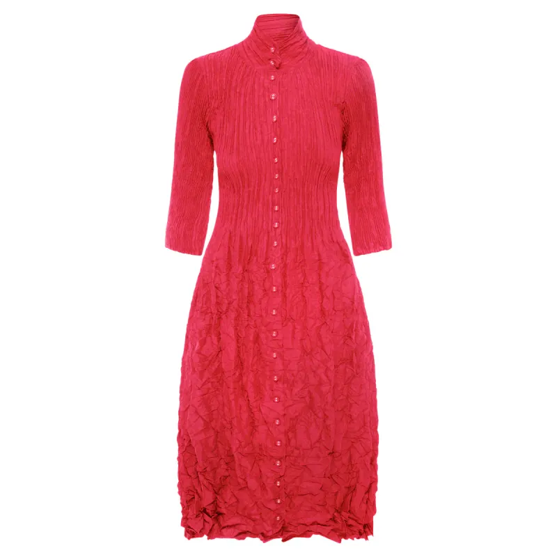 Alquema  Nehru Coat Dress Rasberry ACC308RAS