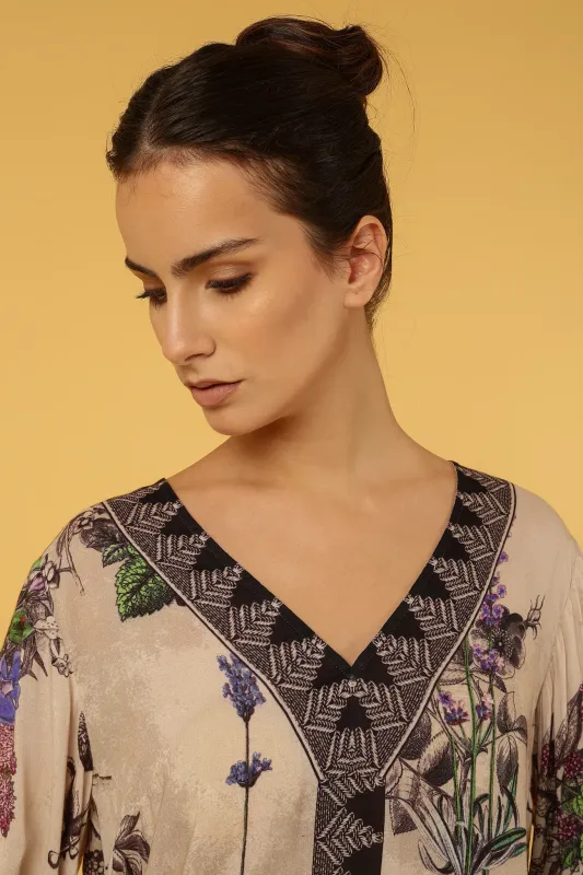 Anannasa Otono V-Neck Blouse