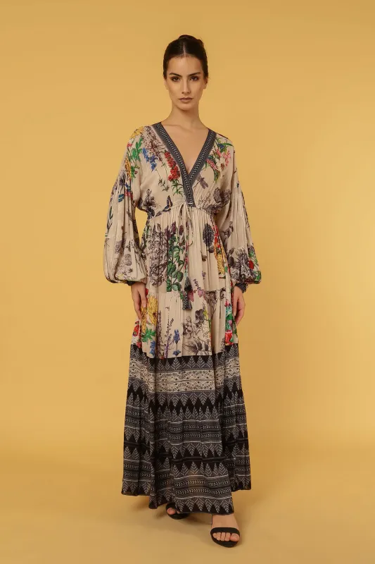 Anannasa Otono Maxi Dress ANW257D
