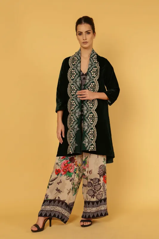 Anannasa Otono Velvet Jacket ANW258JKT