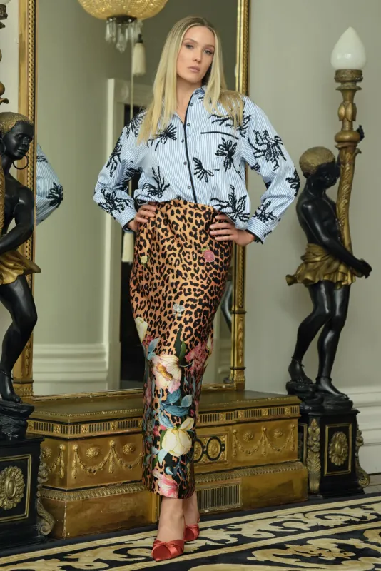 Trelise Cooper Wild Child Skirt Leopard