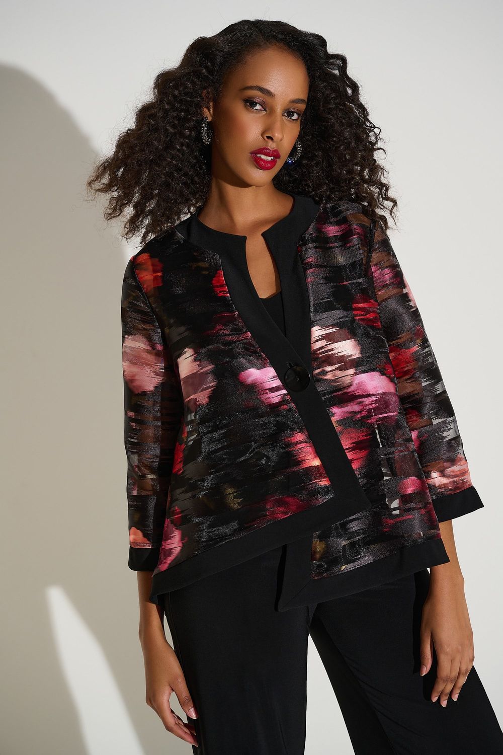 Joseph Ribkoff Floral Organza Jacket 253792