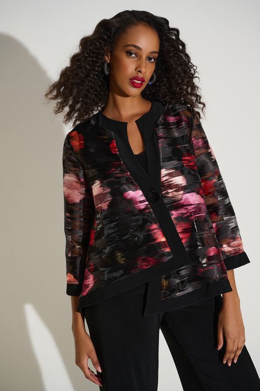 Joseph Ribkoff Floral Organza Jacket 253792