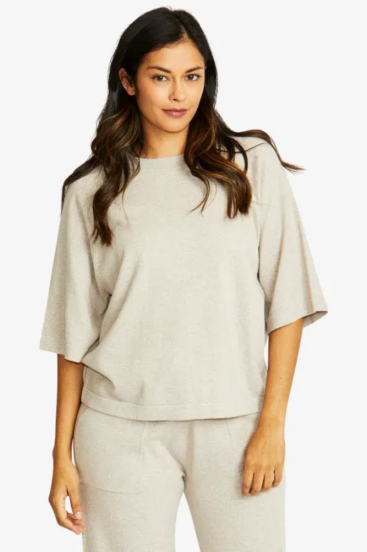Pingpong Hope Pullover Oatmeal Marle