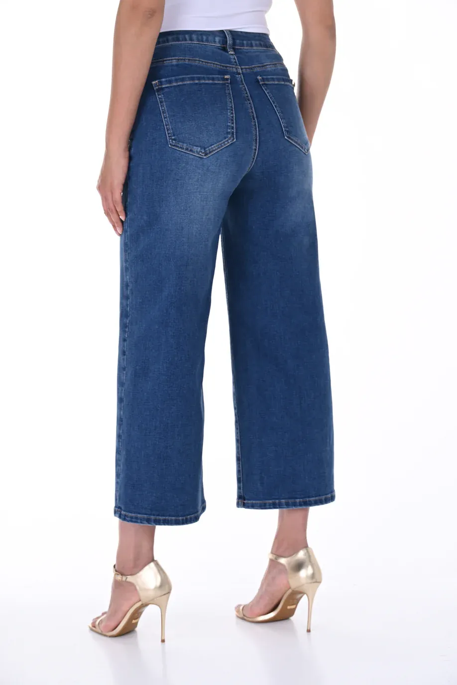 Frank Lyman Wide Leg Woven Jean 246242U