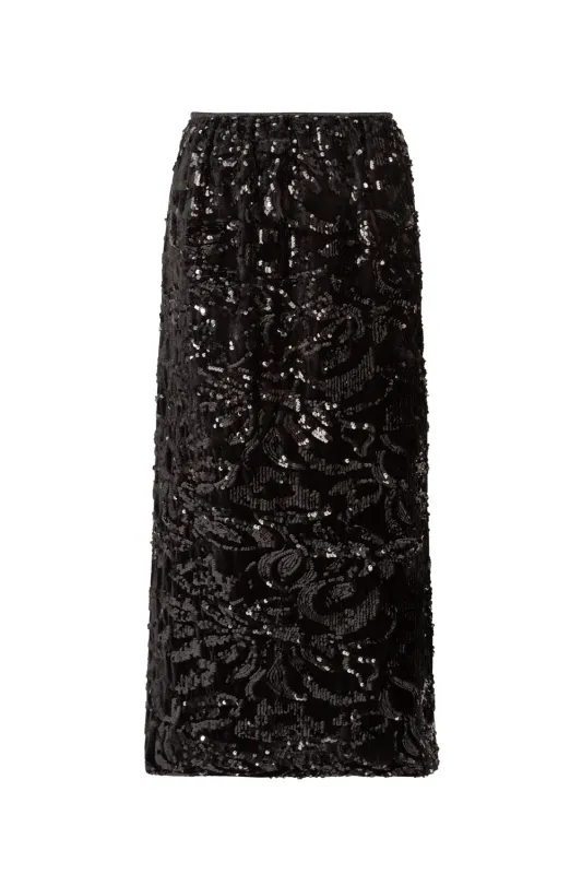 Coop Shimmy Shimmer Skirt CP3598-14BLKW25