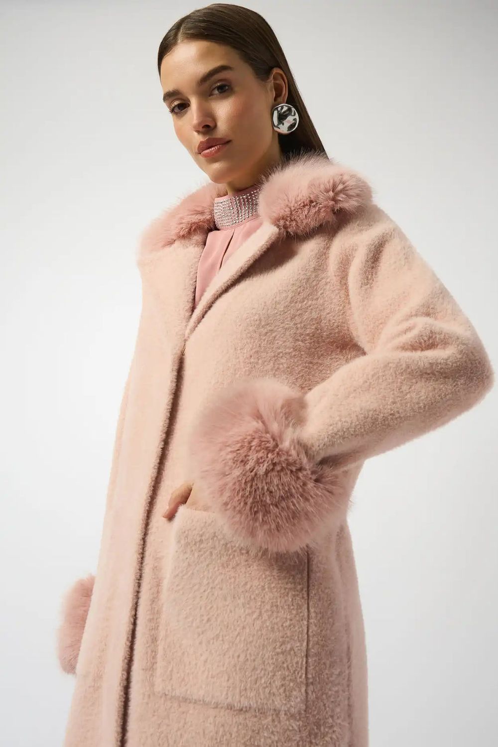 Joseph Ribkoff  Rose Coat 243923F25