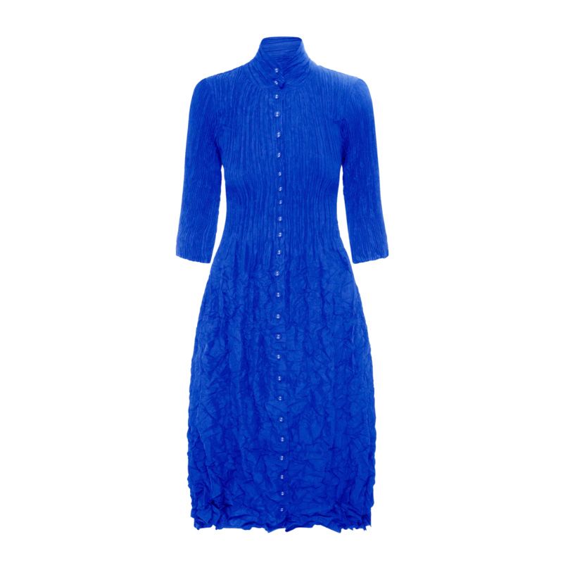 Alquema Nehru Coat Dress Royal