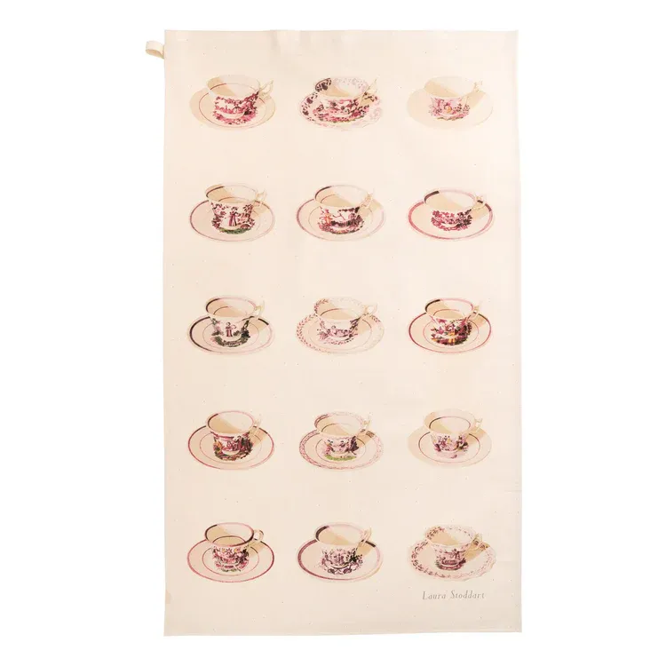 Laura Stoddart Tea Time Tea Towel