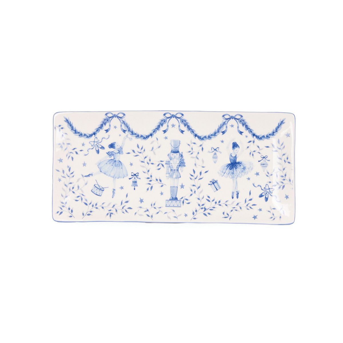 HOLLY & IVY NUTCRACKER WONDERLAND SANDWHICH PLATE ECA088