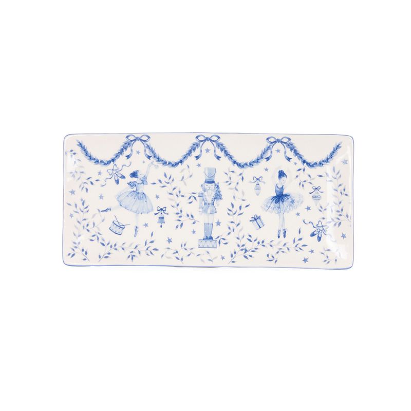 HOLLY & IVY NUTCRACKER WONDERLAND SANDWHICH PLATE ECA088