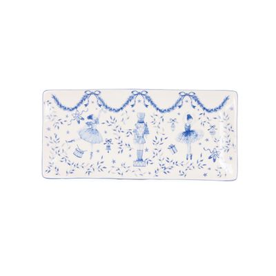 HOLLY & IVY NUTCRACKER WONDERLAND SANDWHICH PLATE ECA088