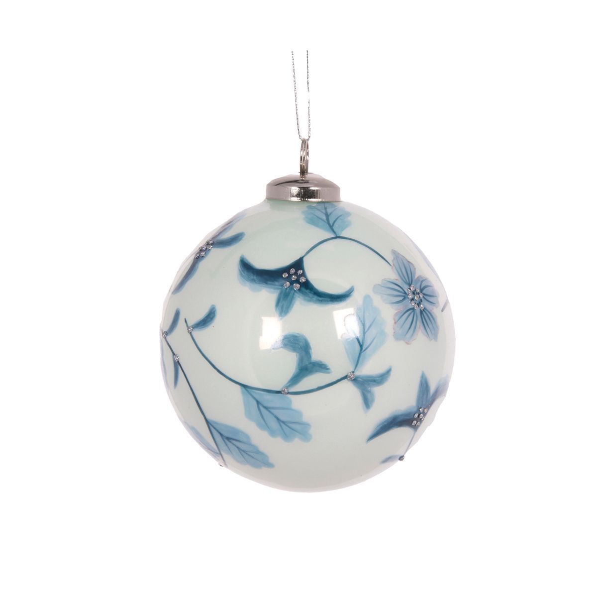 HOLLY & IVY BLUE DOGWOOD BAUBLE
