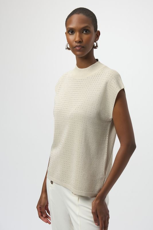Joseph Ribkoff High Neck Sleeveless Pullover 254935