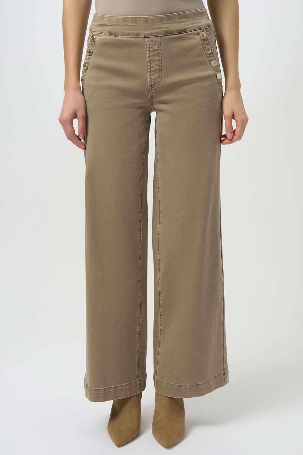 Joseph Ribkoff Classic Wide Leg Pull-On Jeans 254919