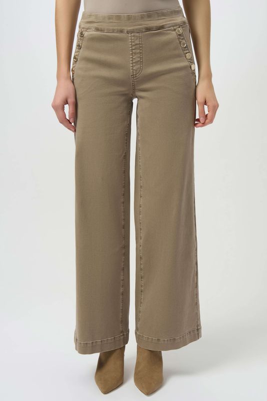 Joseph Ribkoff Classic Wide Leg Pull-On Jeans 254919