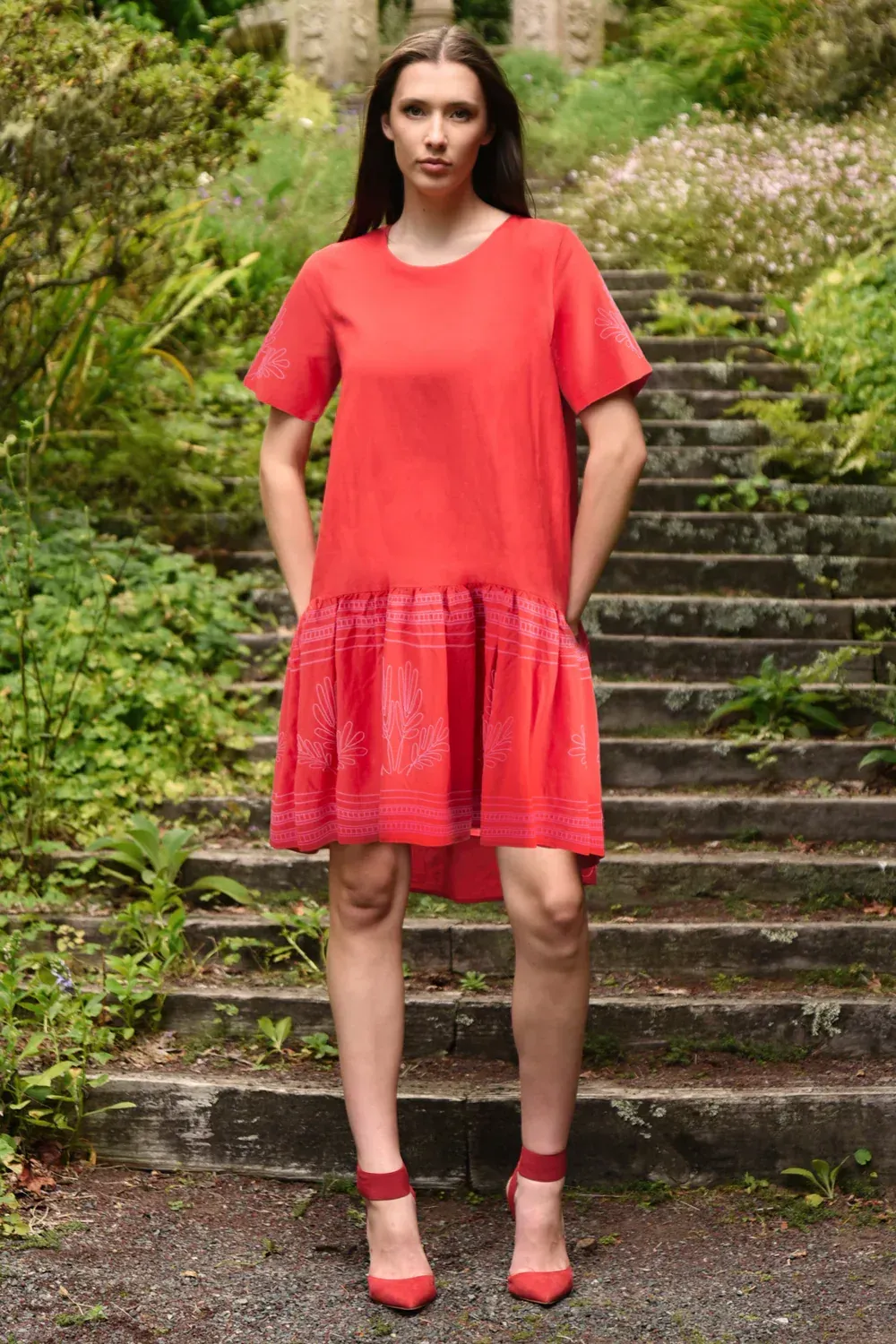 CURATE Joined At The Hip Dress CT5379-38REDSP26