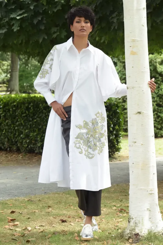 Trelise Cooper CRISP AND CLEAN Dress White TC52689 Trelise Cooper CRISP AND CLEAN Dress White TC52689