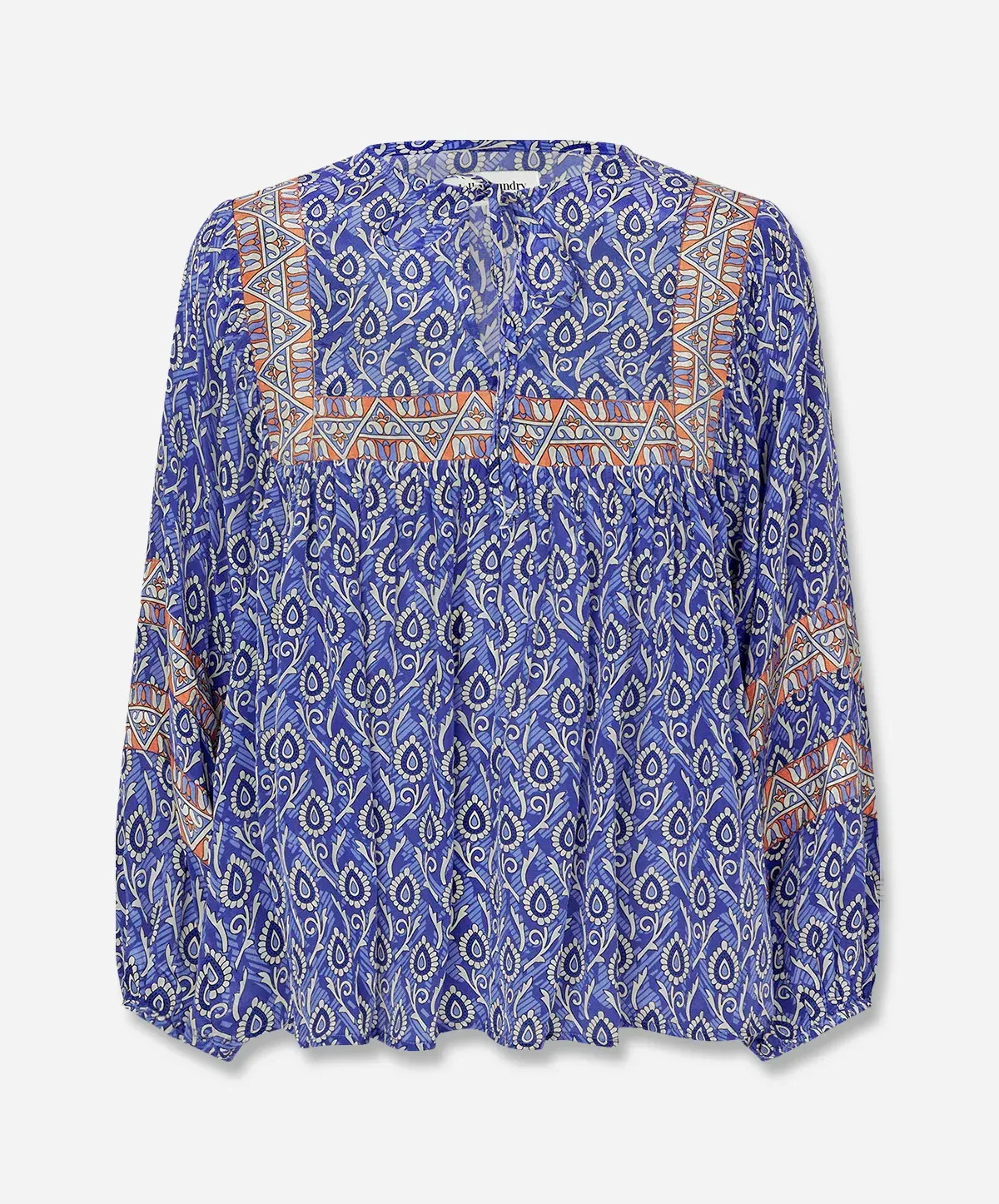 LOLLY"S LAUNDRY TeelLL Blouse 25175-1050