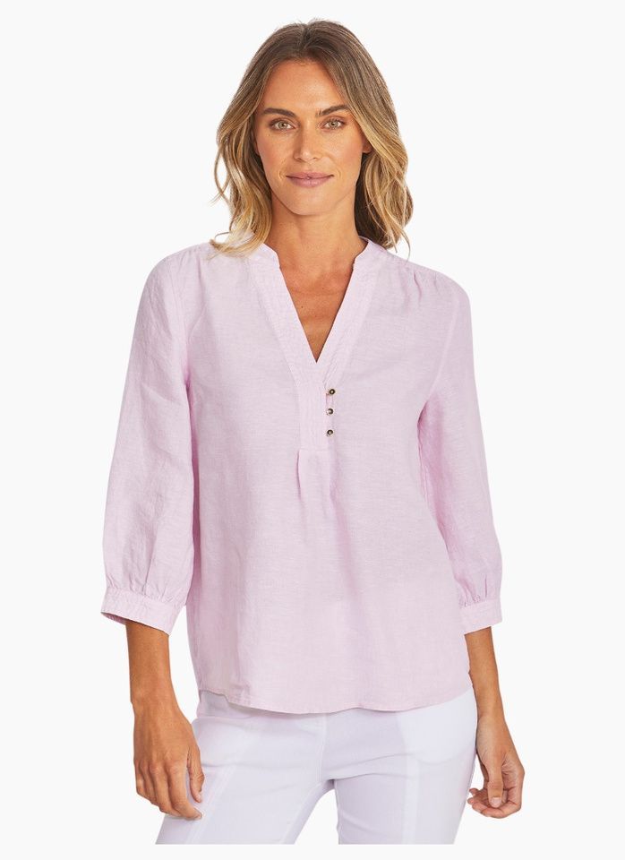 PingPong Naomi Linen Top P595339