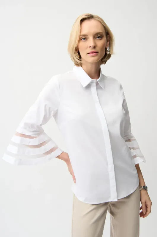 Joseph Ribkoff Stretch poplin Blouse 261933