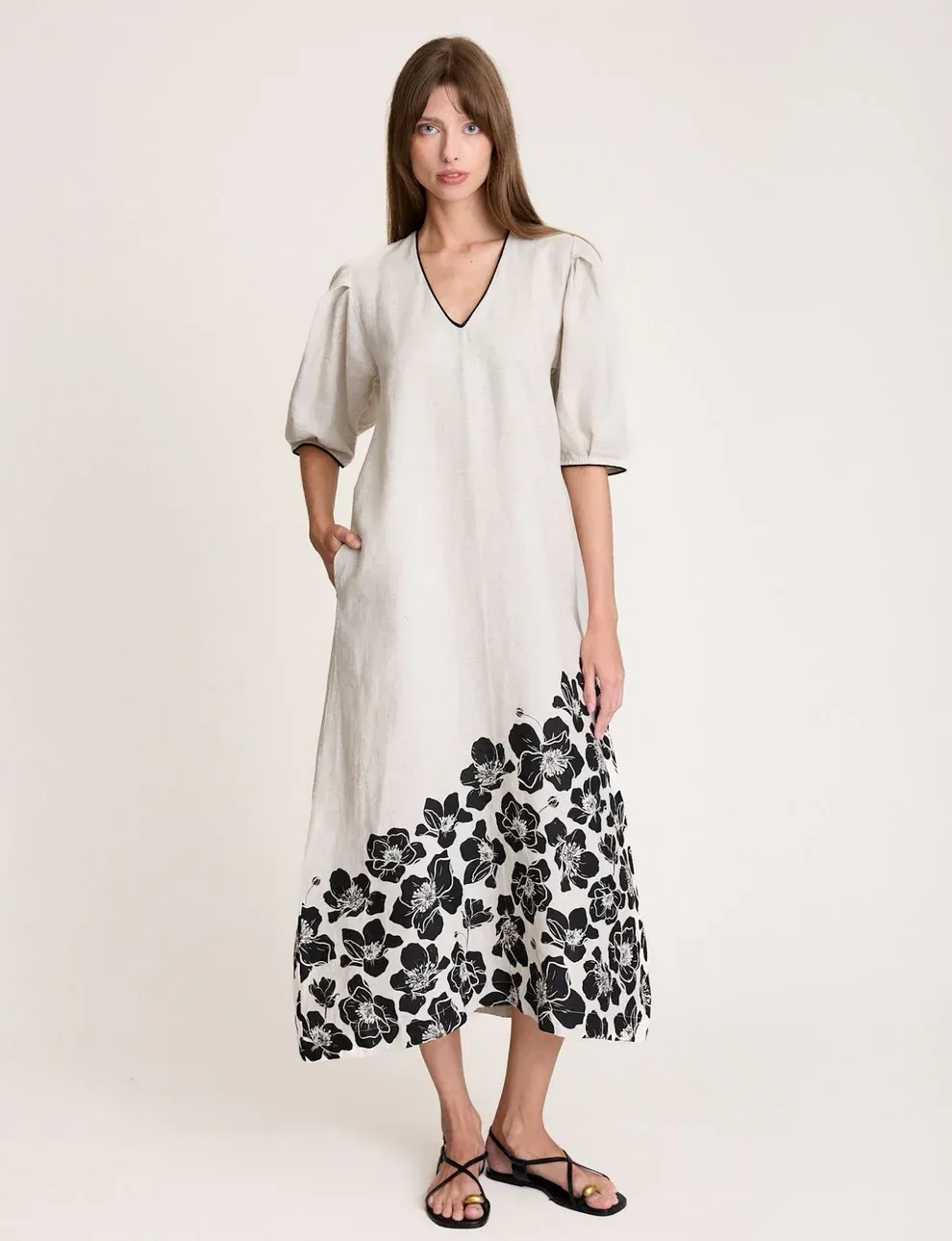 STATE OF EMBRACE Fleur Dress DFBDSS251