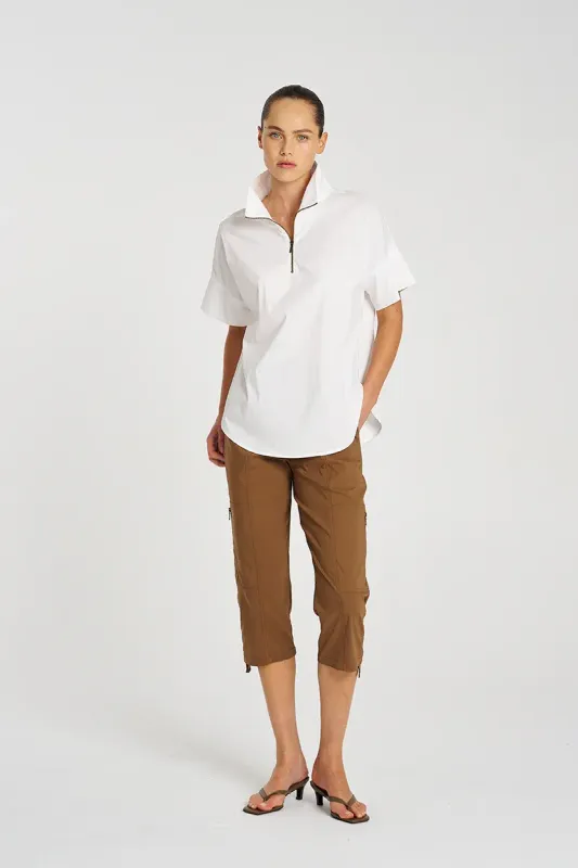 Mela Purdie Half Zip ShirtF65 8572