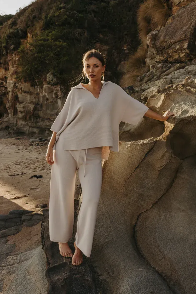 TALAMAYA  Grace Summer Pant 9SKF207
