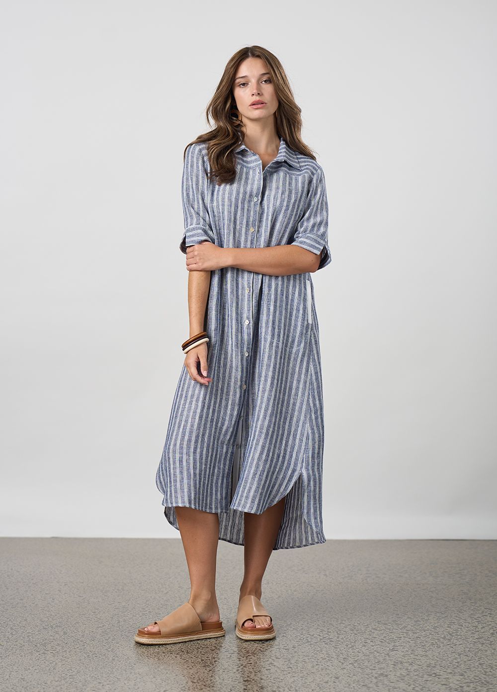 Madly Sweetly Interval Shirt Dress MS1725