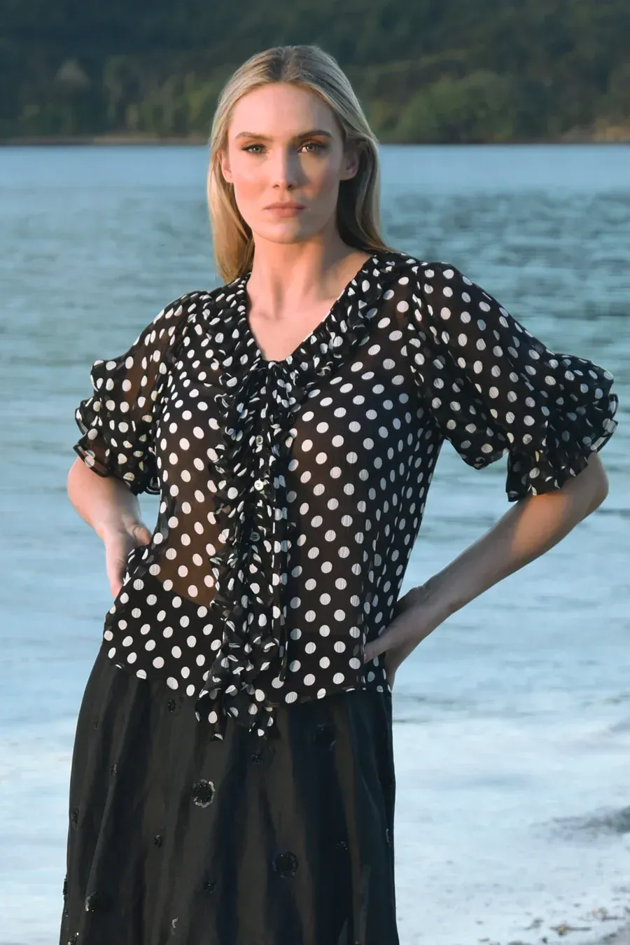 Trelise Cooper Ruffle My Love Blouse TC20970