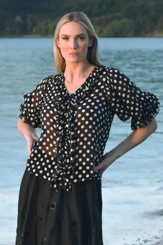 Trelise Cooper Ruffle My Love Blouse TC20970 Trelise Cooper Ruffle My Love Blouse TC20970