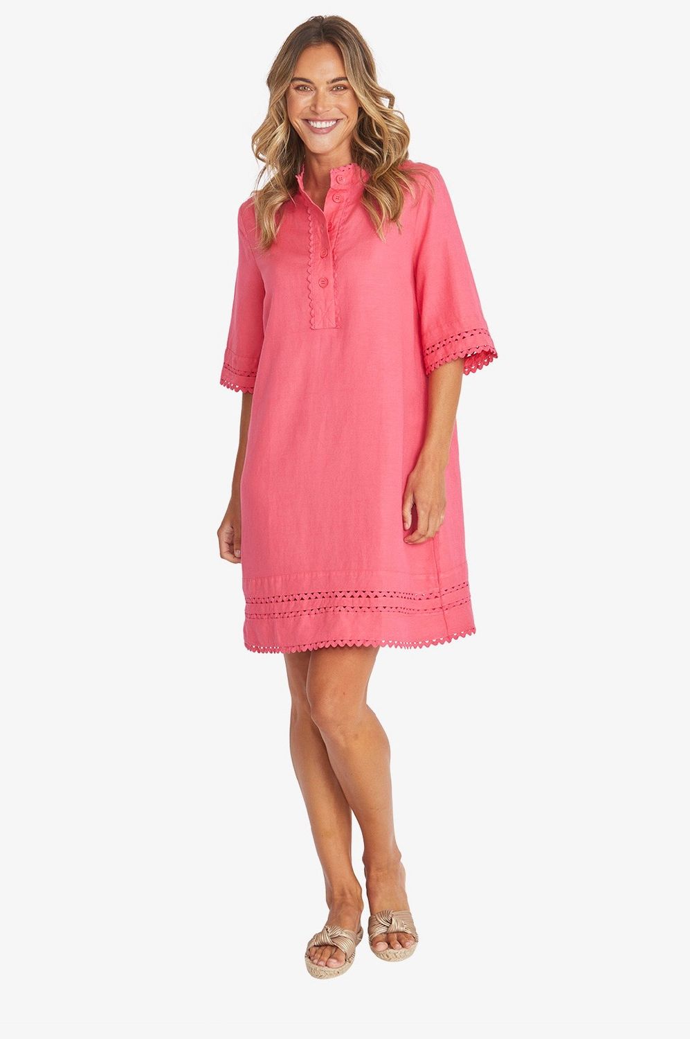 Pingpong Rickie Dress P595559 Azalea