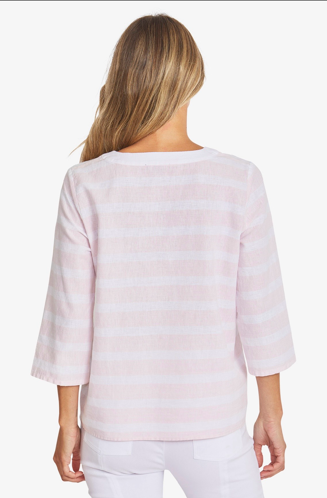 Pingpong White/Pearl Stripe Top P595316