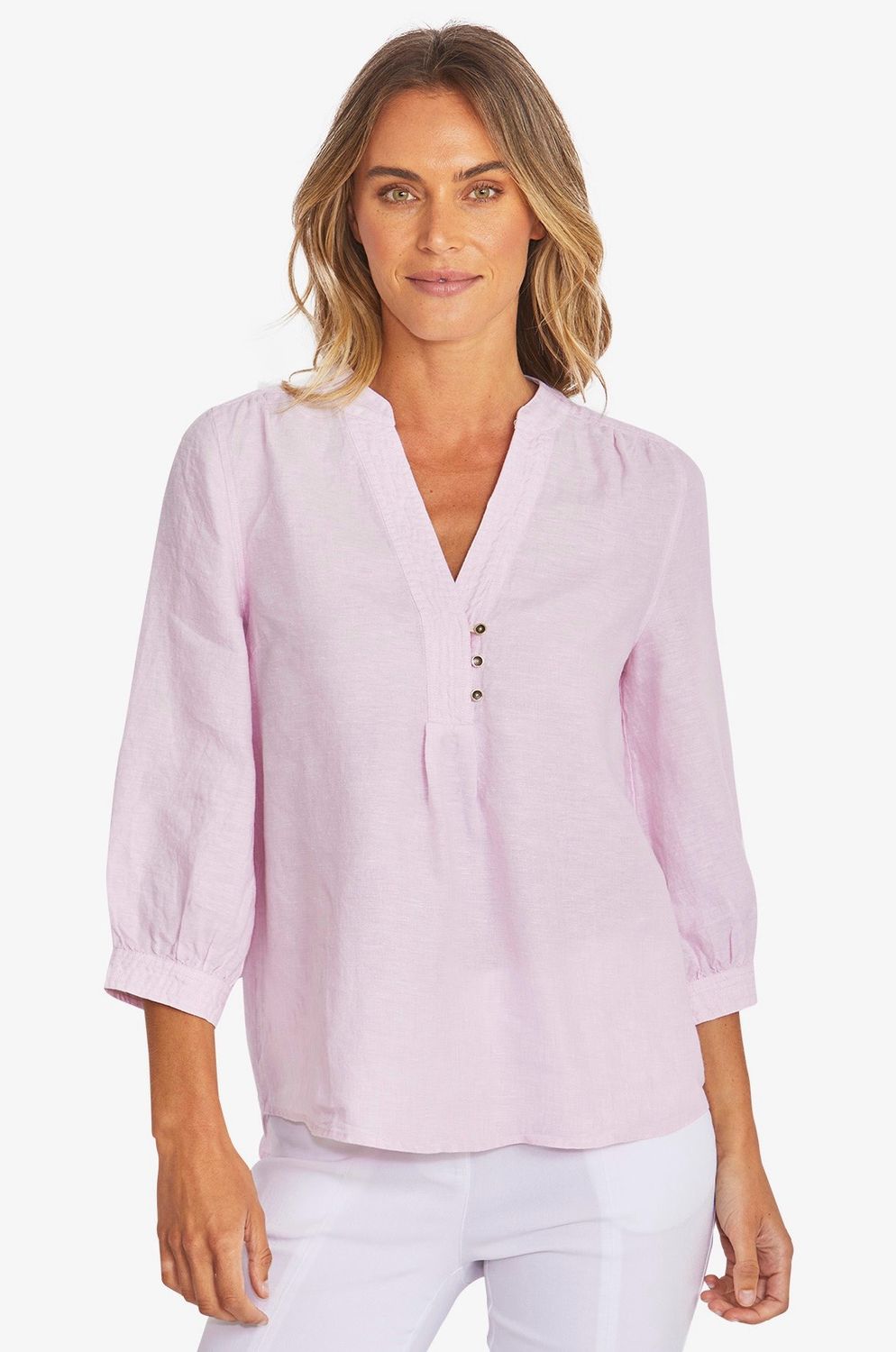 Pingpong Naomi Linen Top P595339