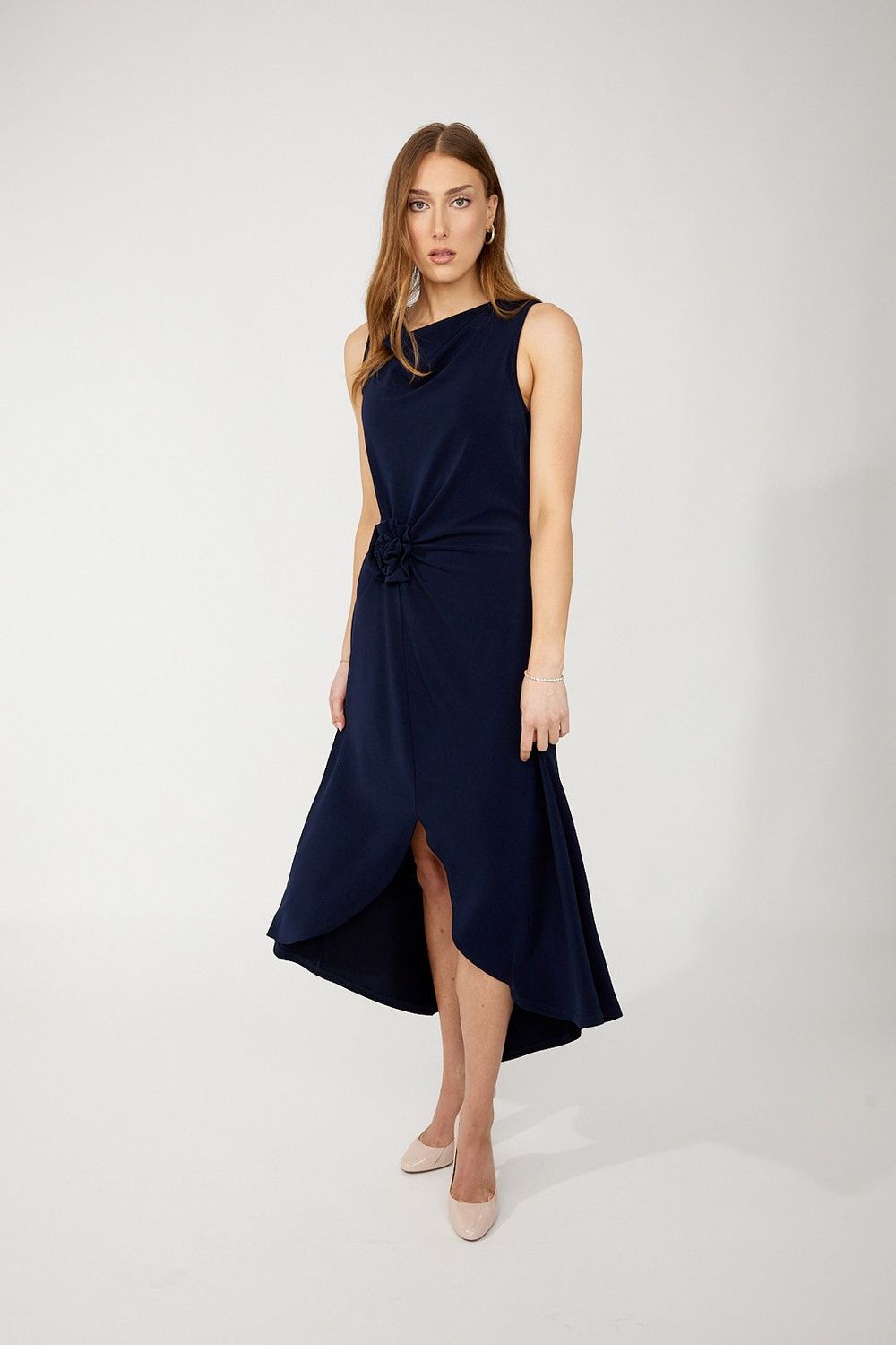 Frank Lyman Midnight Blue Knit Dress 254009