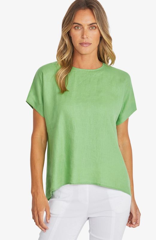 Pingpong Misty linen Top Clover P595341