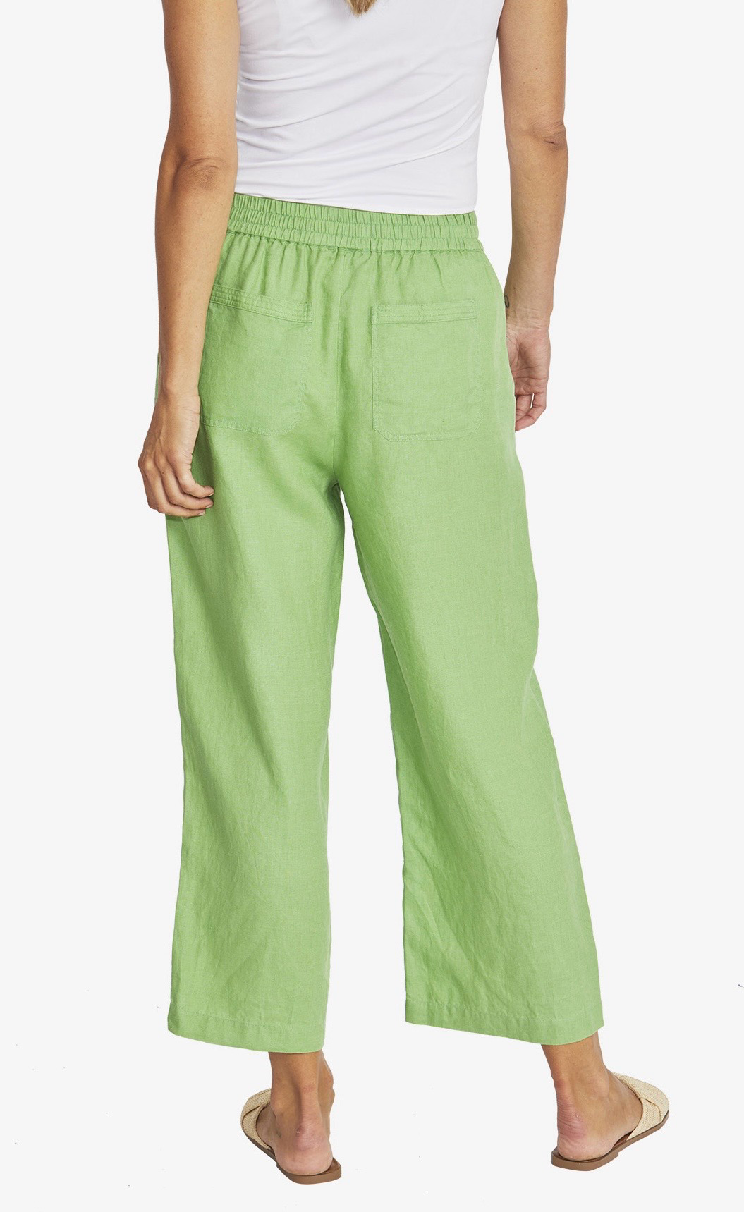 Pingpong Tropez Linen Pant P595722 Clover