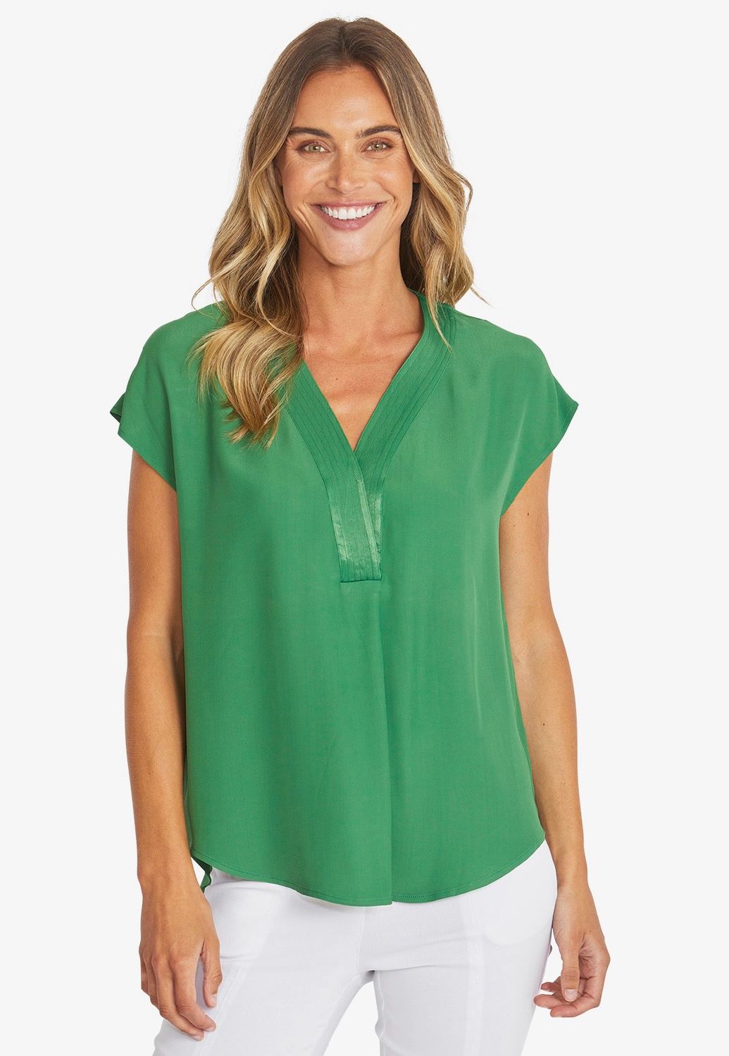 Pingpong Kira Slinky V-Neck Top P595357