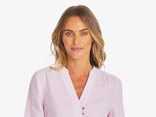 Ping Pong Naomi Linen Top