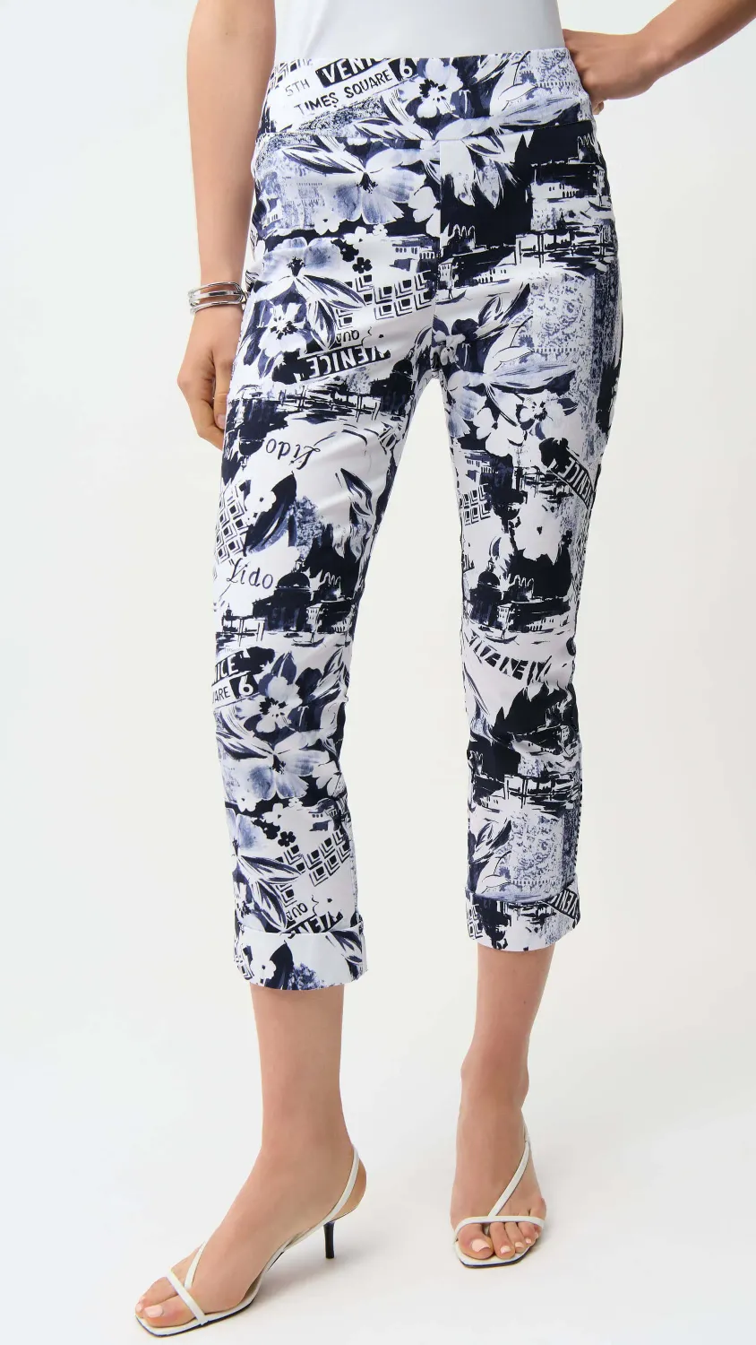 Joseph Ribkoff Ocean Drive Millennium Crop Pants 261187