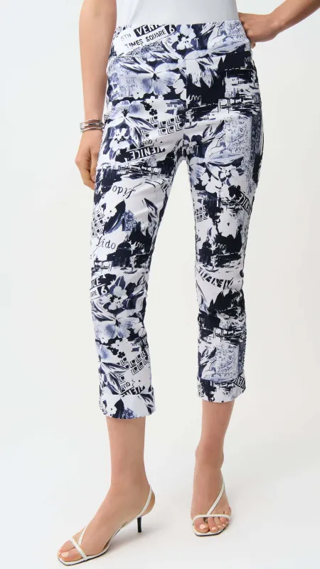 Joseph Ribkoff Ocean Drive Millennium Crop Pants 261187