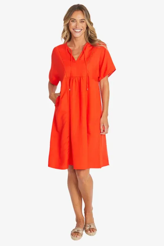 Ping Pong Bobbi Dress Firecracker