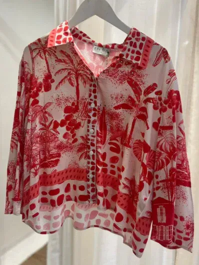 Inoa Vermelho Bonnie Top