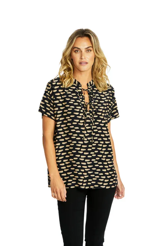 Ping Pong Sahara Spot Blouse